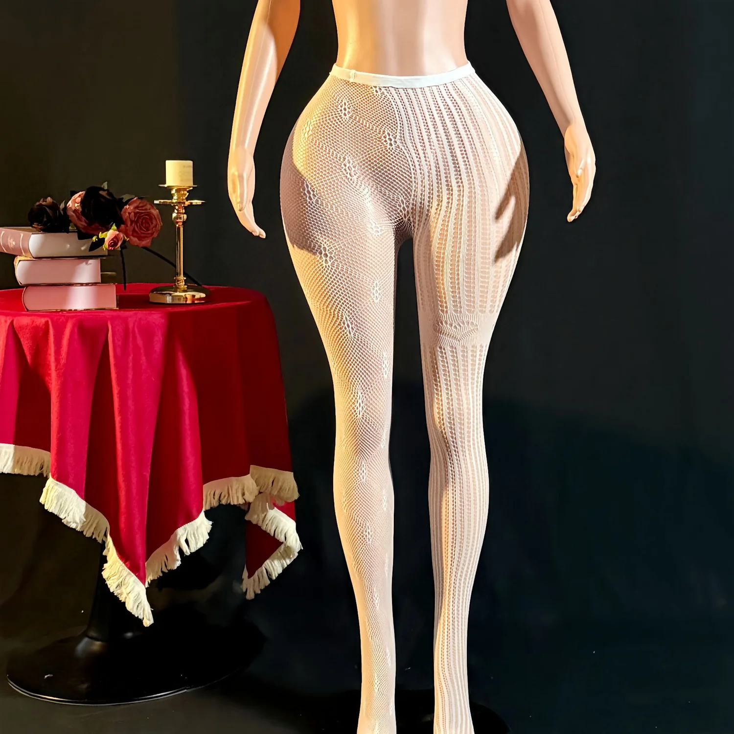 striped tights