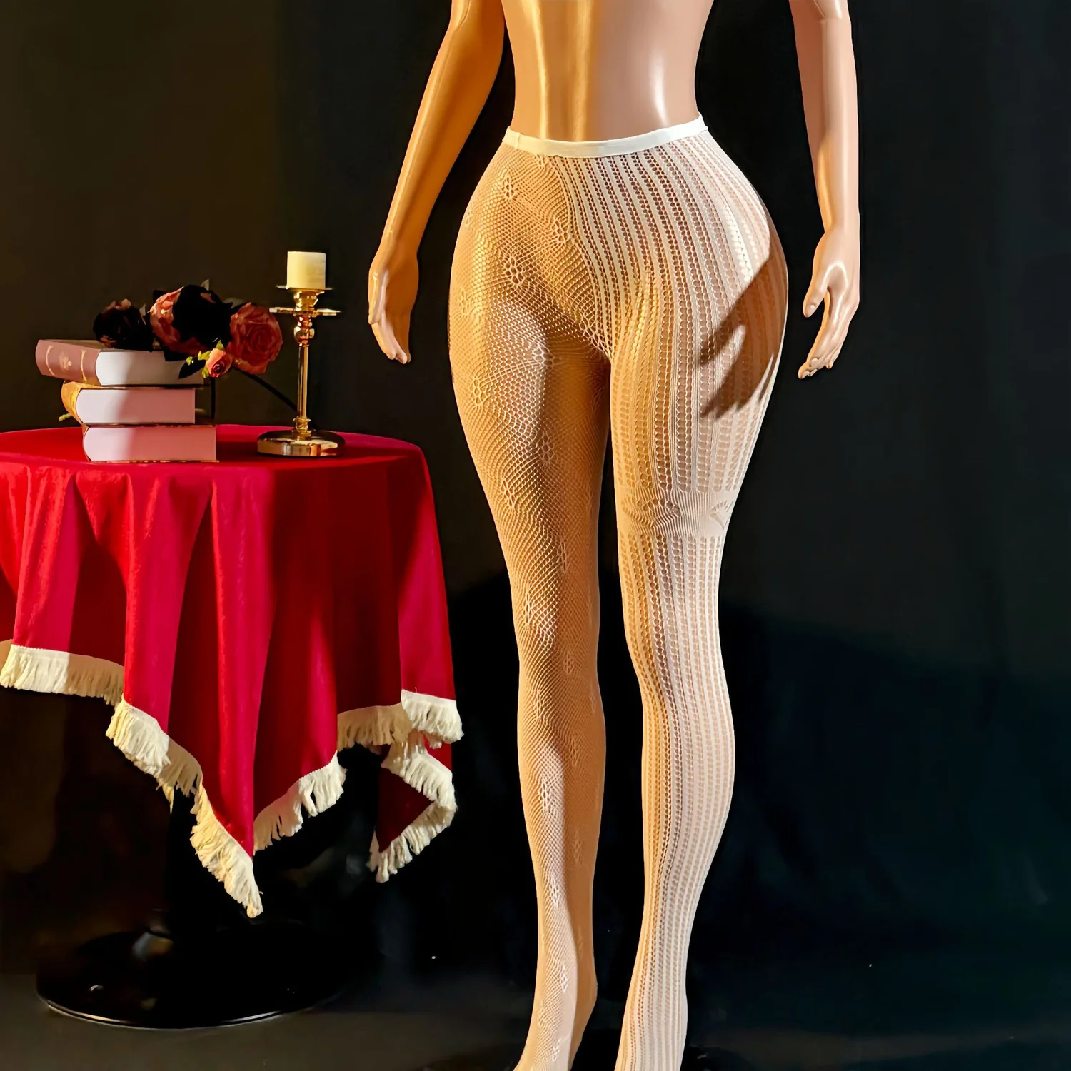 striped tights