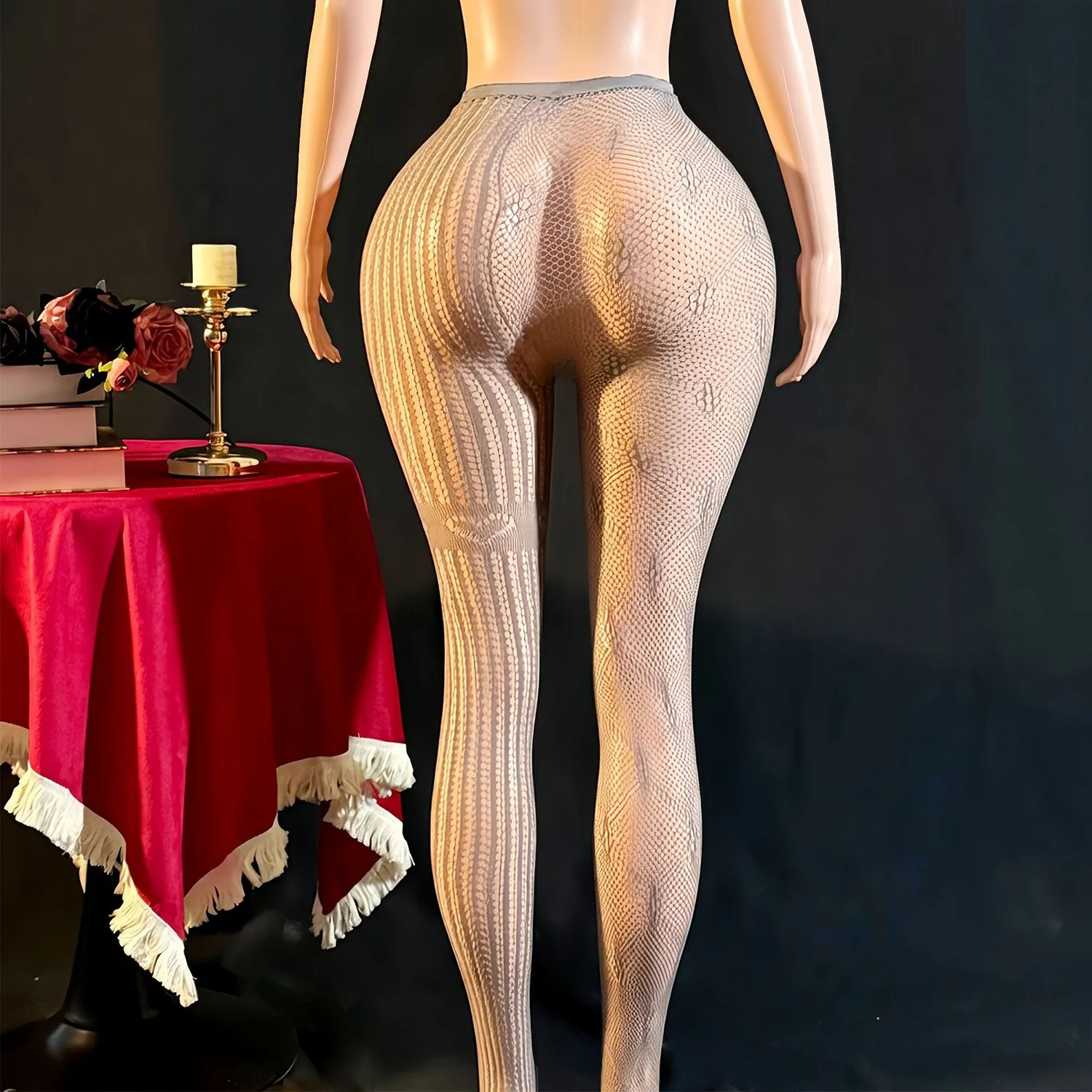 striped tights