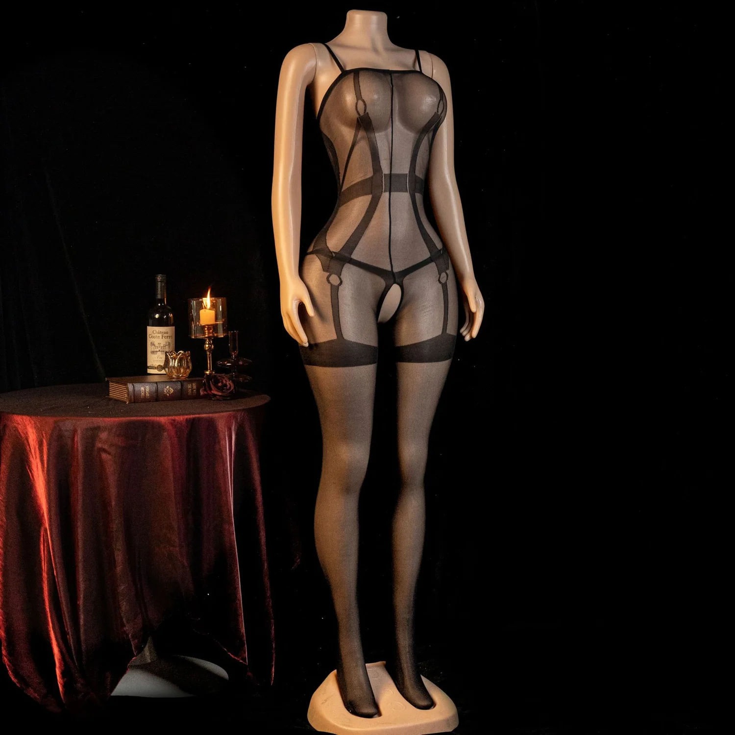 mesh bodystocking