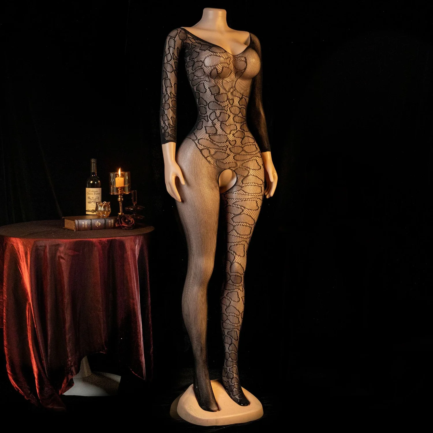 mesh bodystocking