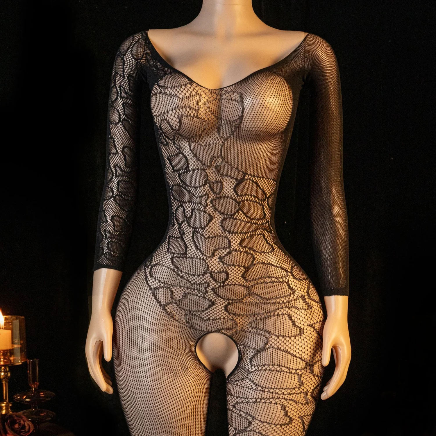 mesh bodystocking