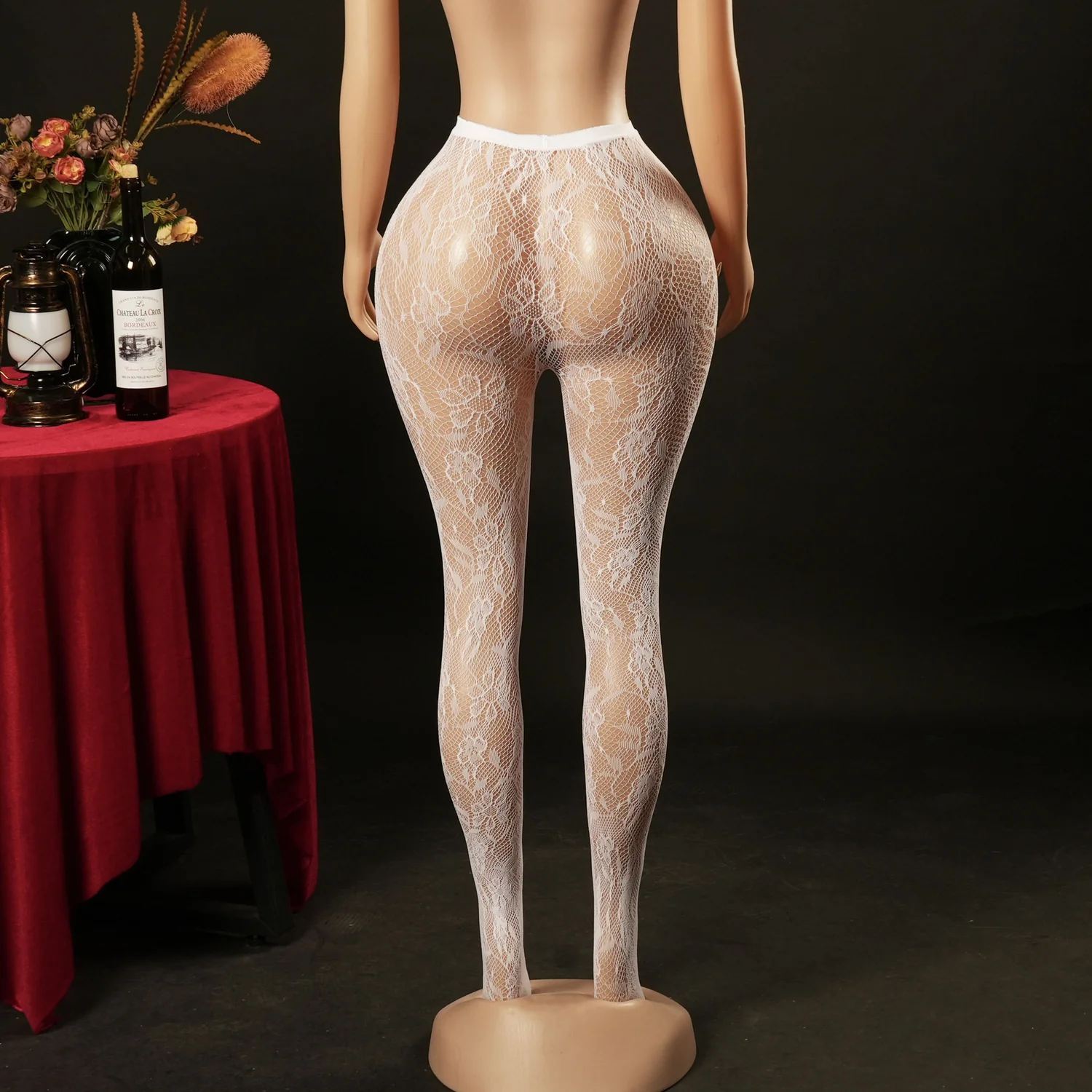jacquard tights