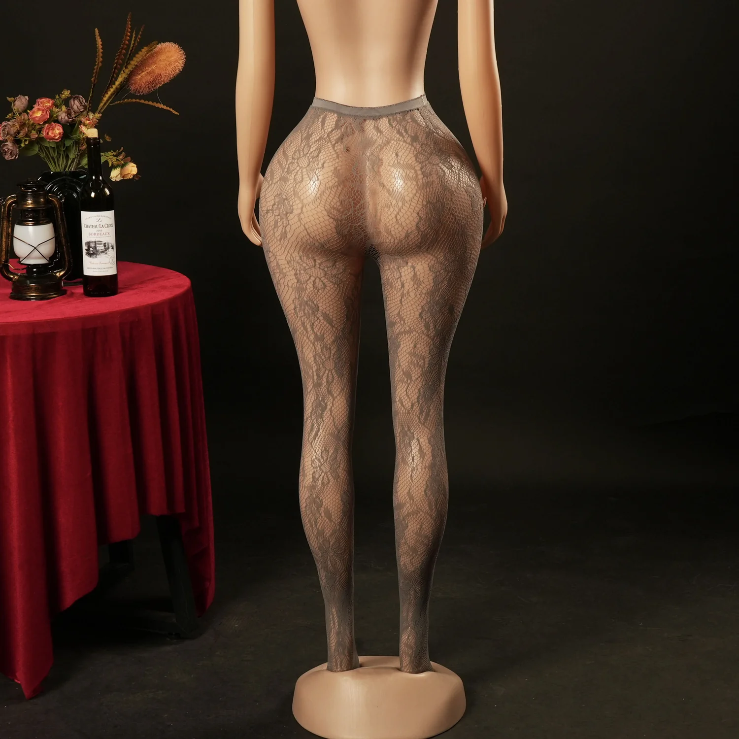 jacquard tights