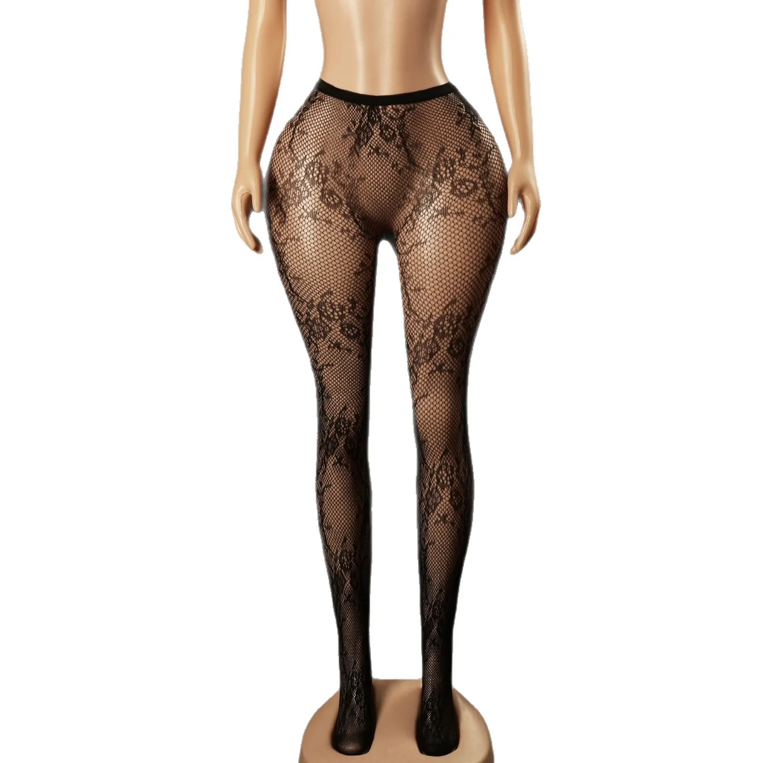 jacquard tights