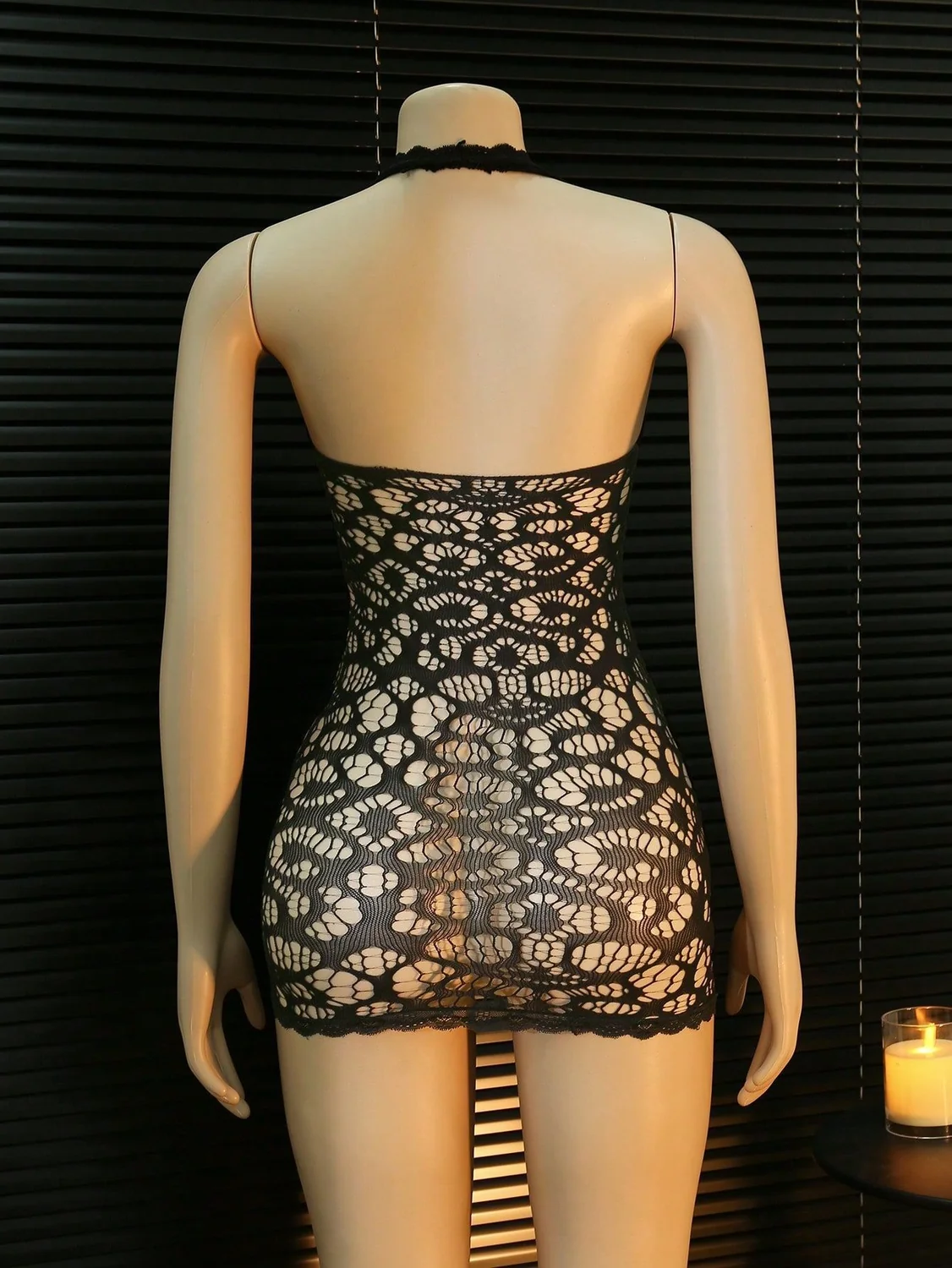 mesh bodycon skirt