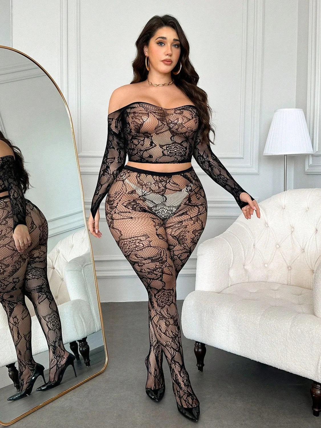 mesh lingerie