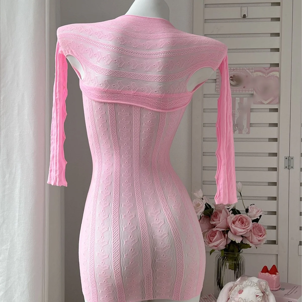 mesh bodystocking