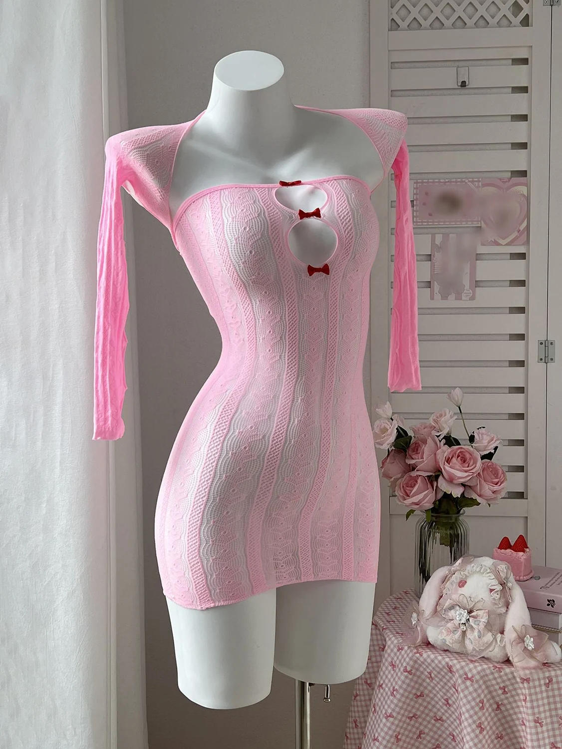 mesh bodystocking