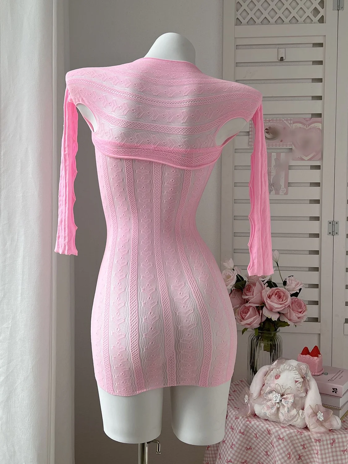 mesh bodystocking