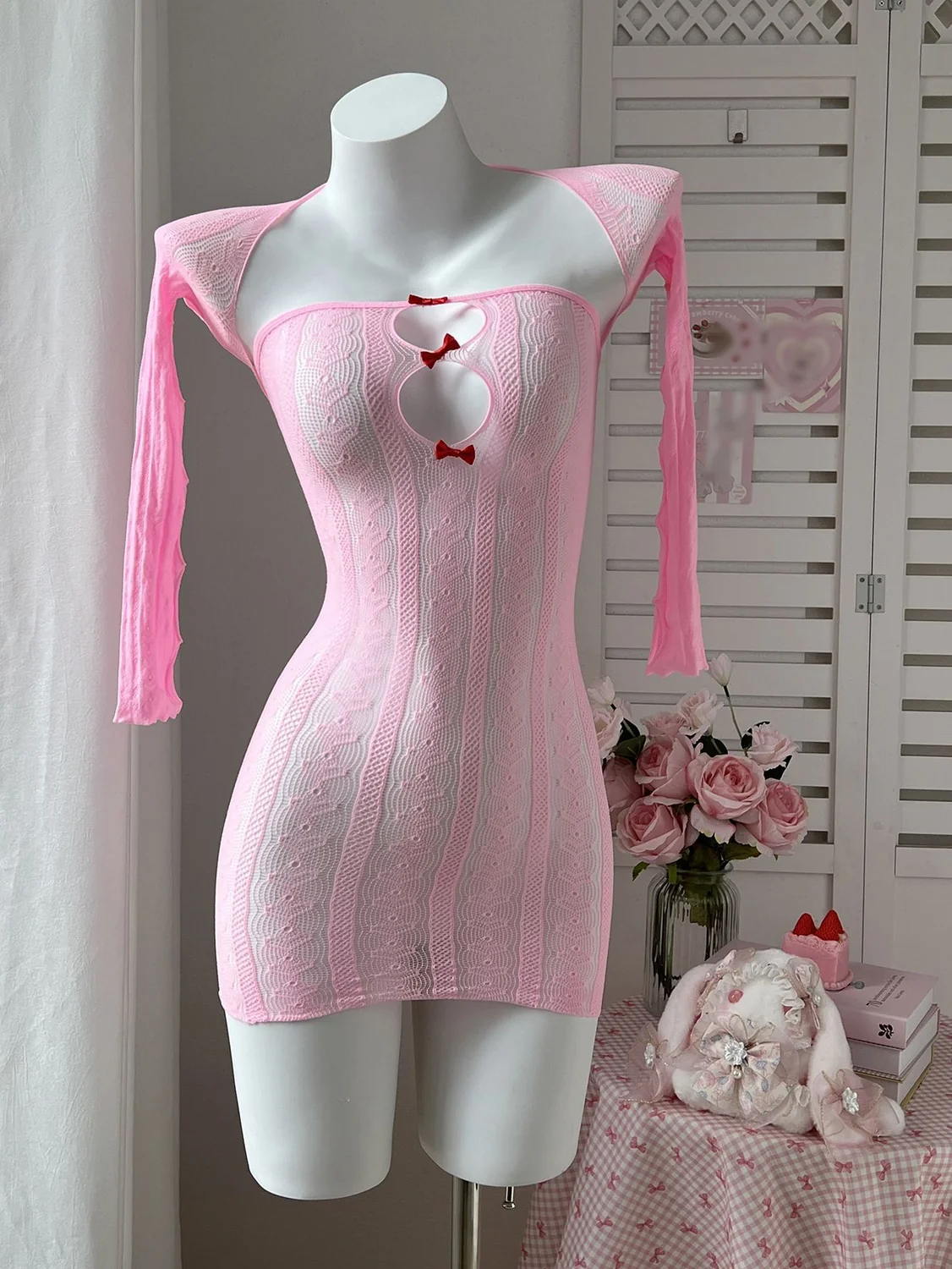 mesh bodystocking